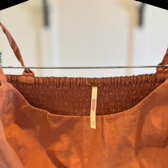 Free People Luna Corset Top in Iced Chai Pink - Picture 8 of 8